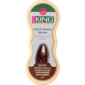 KING sundjer za sjaj-BROWN