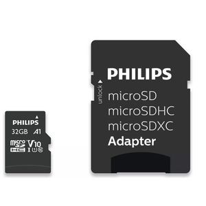 Philips Micro SDHC kartica 32GB Class 10 + SD adapter