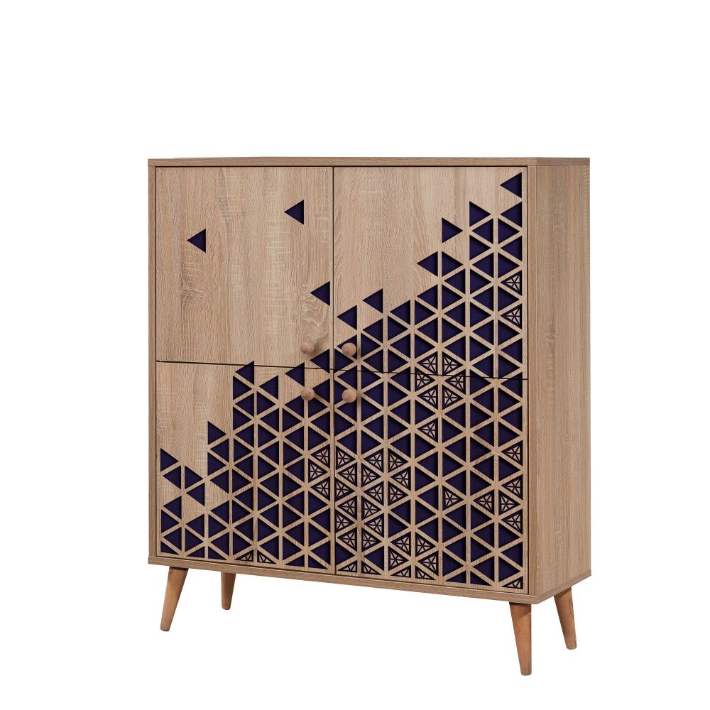 Multilux-123 Sonoma Oak Višenamjenski Ormar slika 5