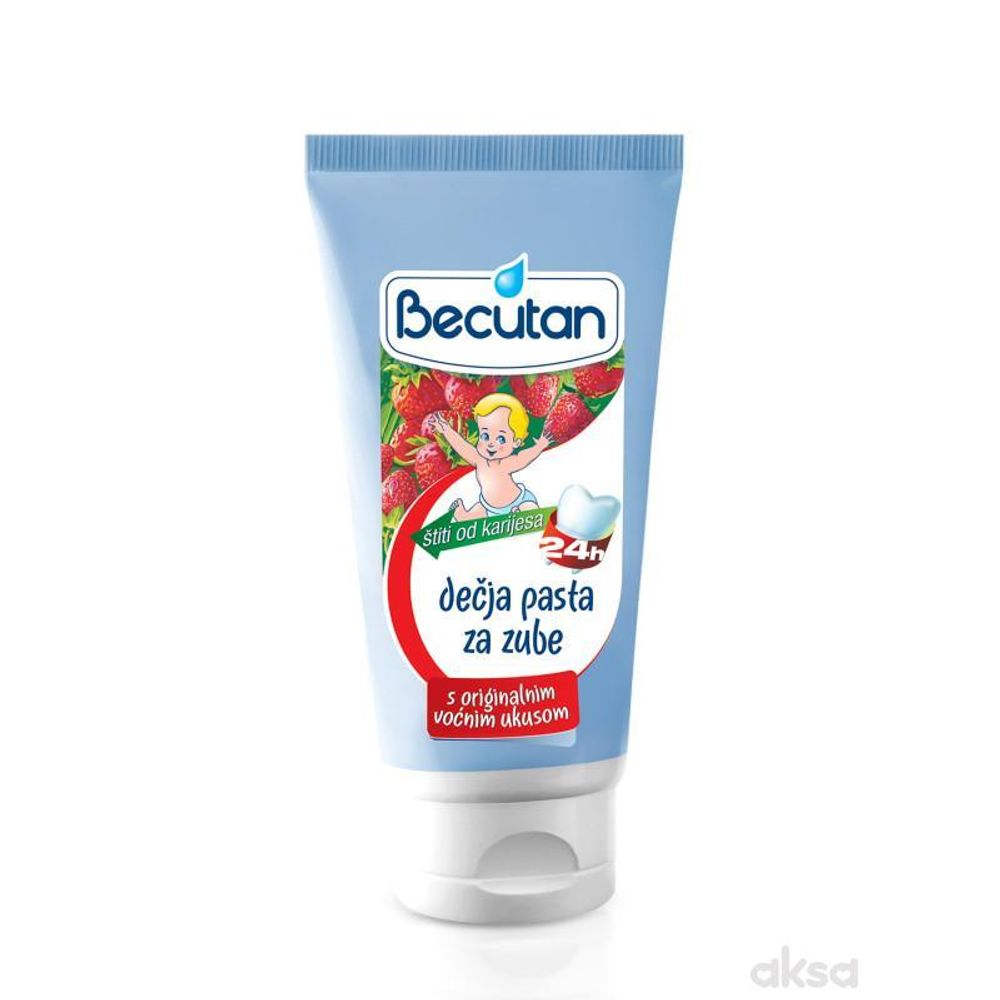 BECUTAN DJEČJA PASTA ZA ZUBE 50GR slika 1