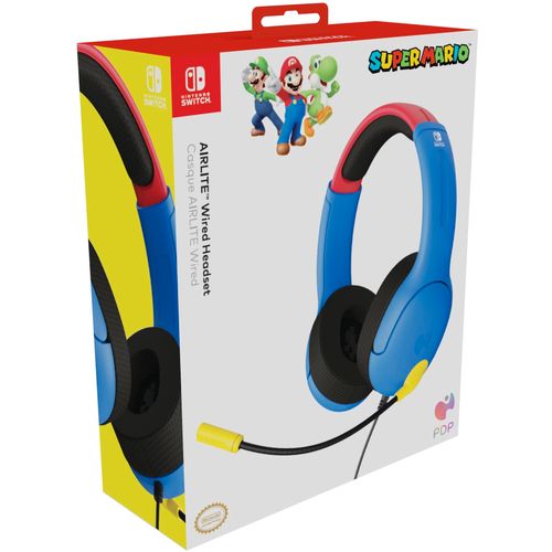 PDP NINTENDO SWITCH AIRLITE WIRED HEADSET MARIO slika 6