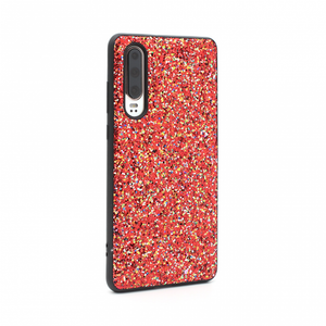 Torbica Glitter za Huawei P30 crvena