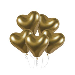 CRB12-88-25 Balon Srce Zlato 30cm, 25kom