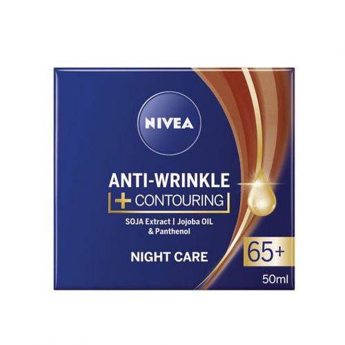 NIVEA Anti-Wrinkle Contouring noćna krema za lice 65+ 50ml slika 1