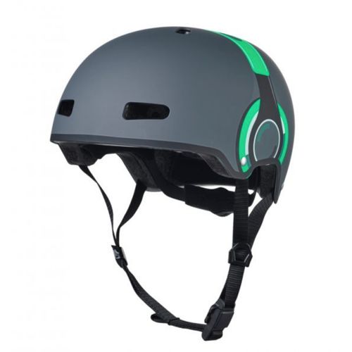 Micro Kaciga ABS Helmet, Headphone Green M slika 1