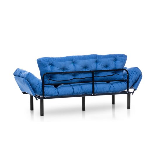 Atelier Del Sofa Trosjed na razvlačenje, Plava, Nitta Triple - Blue slika 11