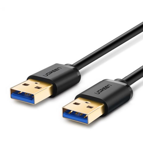 Ugreen USB 3.0 kabel (M do M) crni 1m - u polietilenskoj vrećici slika 1