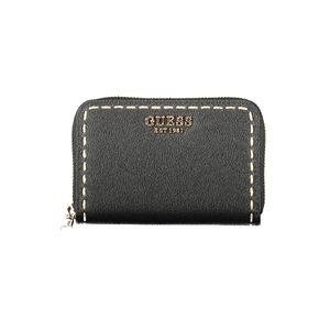 GUESS JEANS WOMEN'S WALLET BLACK