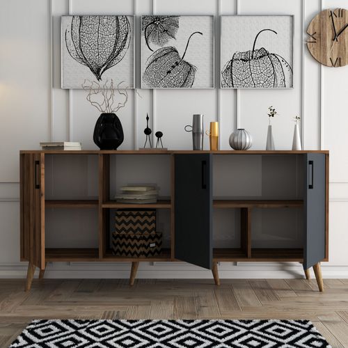 Exxen - 1620 Walnut
Anthracite Console slika 3