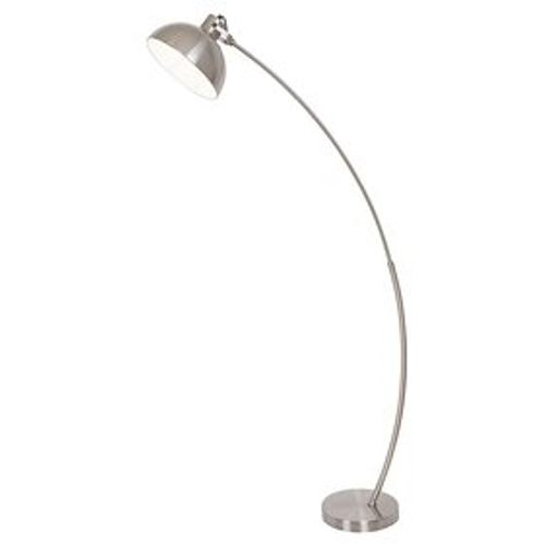 Rabalux Otto podna lampa, saten hrom, E27 40W Podna rasveta slika 2