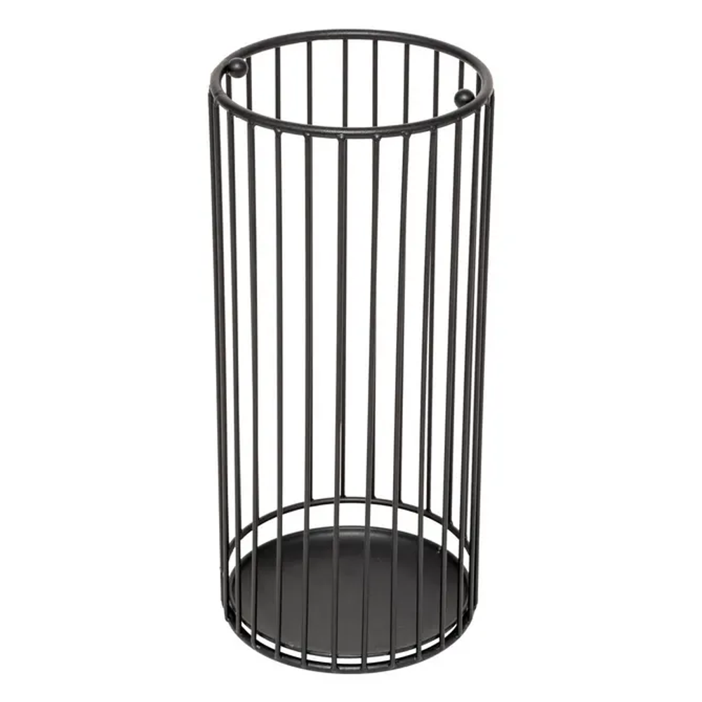 FIVE stalak za kišobrane METTY HI21cm metal,crni slika 1