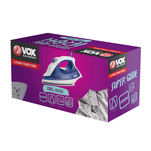 Vox DBL 5030 Pegla na paru, 1800 W slika 2