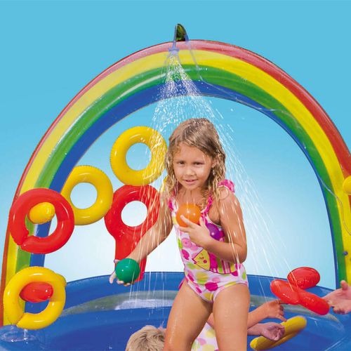 Intex bazen na napuhavanje Rainbow Ring Play Center 297 x 193 x 135 cm slika 22