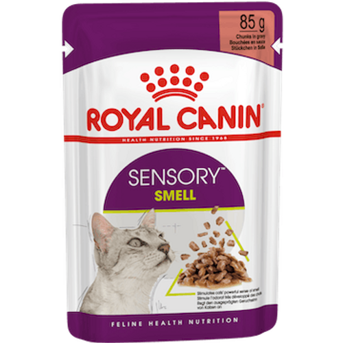 ROYAL CANIN FHN Sensory Smell, potpuna hrana za odrasle mačke, komadići u umaku, 12x85 g slika 1