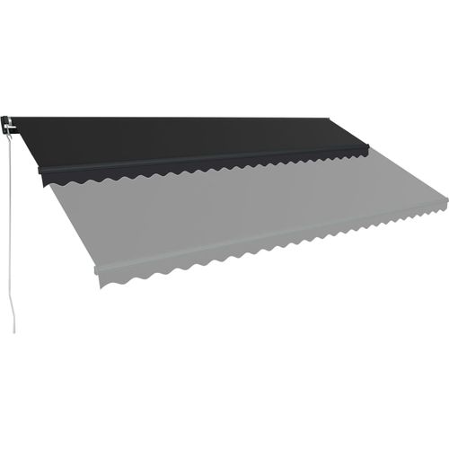 Tenda na ručno uvlačenje 600 x 300 cm antracit slika 34