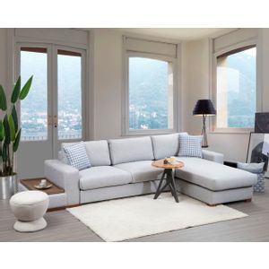 Atelier Del Sofa Kutna garnitura, LOOP 15, svjetlo siva, Loop 15