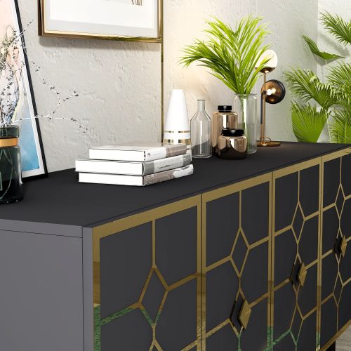 Cagla - Anthracite, Gold Anthracite
Gold Console slika 4