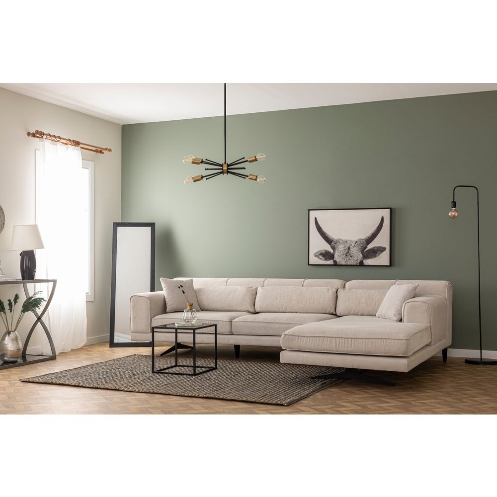 Jivago Corner Right (L2-Chl) - Bež Ugaona Sofa slika 3