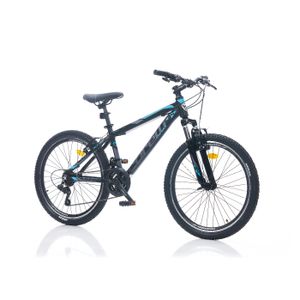 Corelli Dječiji bicikl Felix 3.2 24″ Alu Black/Turquise/Grey