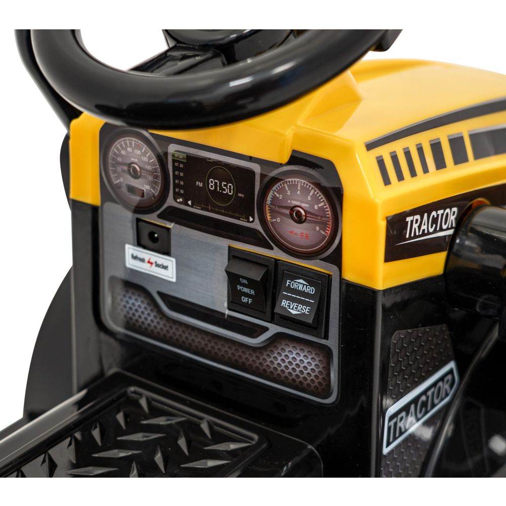 Bager/Traktor G320 na akumulator, žuti slika 8