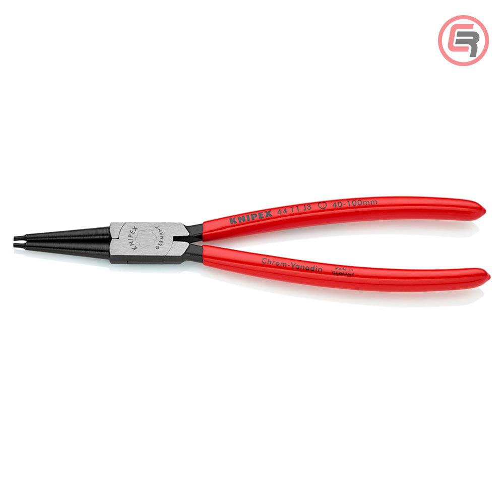 Knipex Kliješta Za Seger Osigurače Unutrašnja Ravna (fi 40-100 mm) 225 mm - 44 11 J3 slika 1