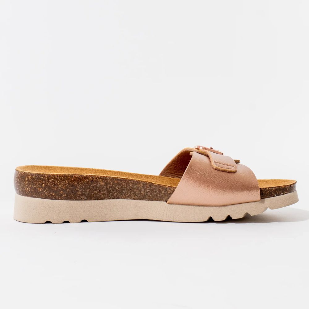 Scholl Ženske papuče Ginni Mule, Rose Gold slika 2