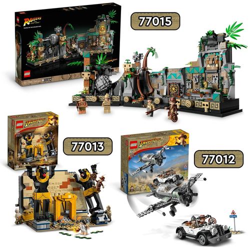 Igra Gradnje Lego Indiana Jones 77012 Continuation by fighting plane slika 6