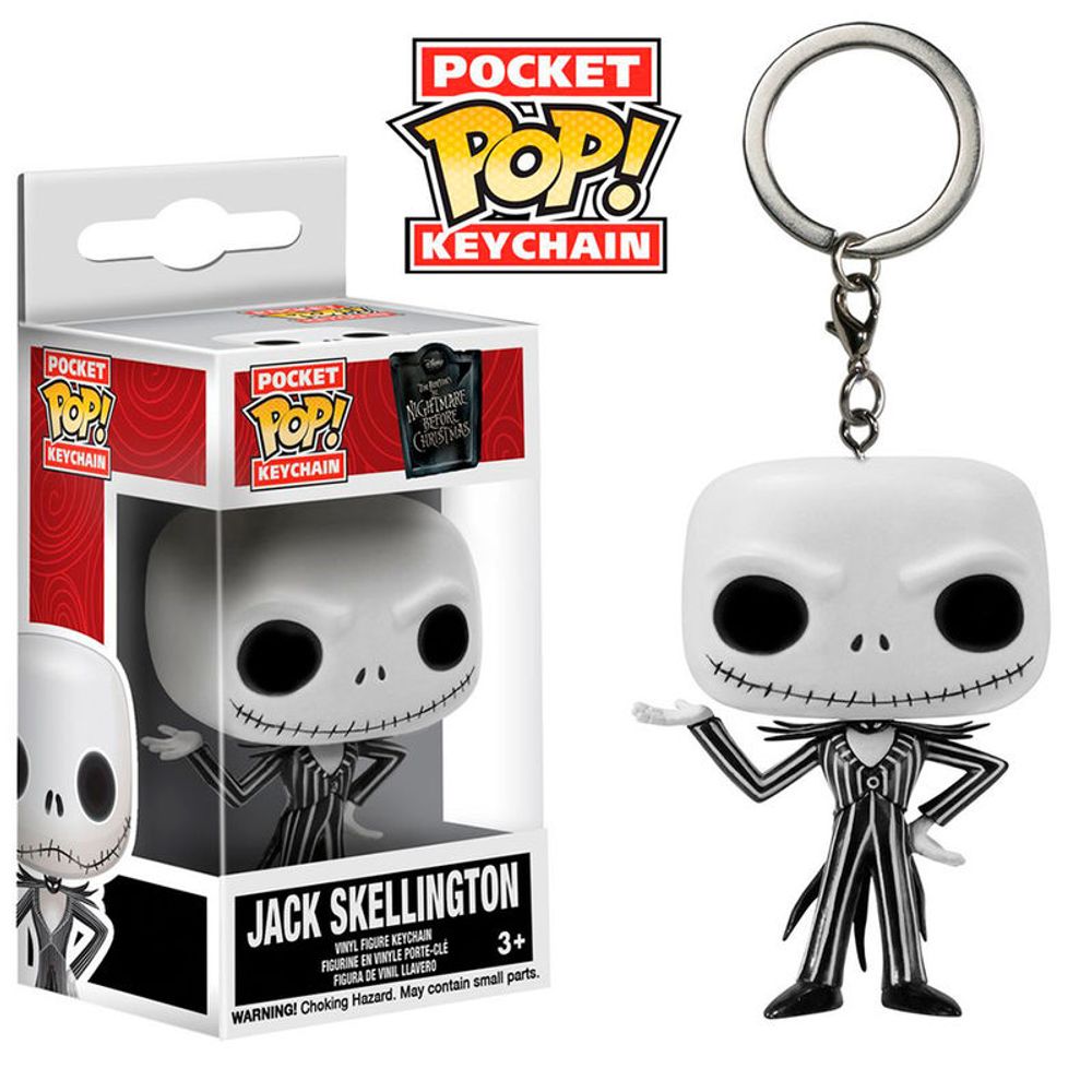 Pocket Pop! Privjesak za ključeve Noćna mora prije Božića Jack Skellington slika 2