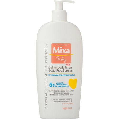 Mixa Baby gel za tuširanje za kosu i telo 250ml slika 1