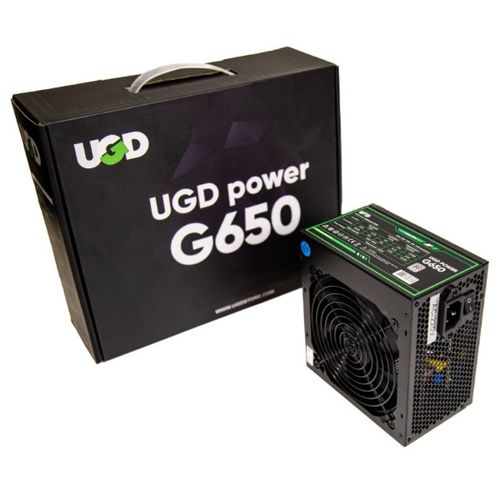 Napajanje G650 650W UGD Power 12cm FAN, 20+4pin, 4+4pin, 4xSATA, 2xIDE, 2x6+2pin 80Plus, Black slika 8