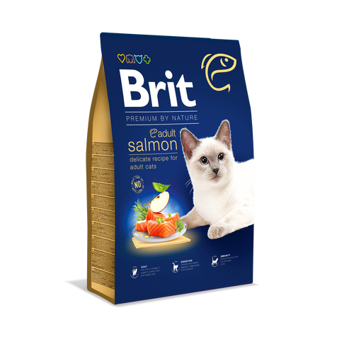 Brit PN Cat Adult Losos 8 kg slika 1