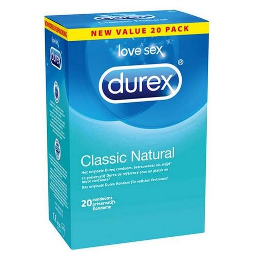 Kondomi Classic Natural 20 kom. Durex 45154 slika 1