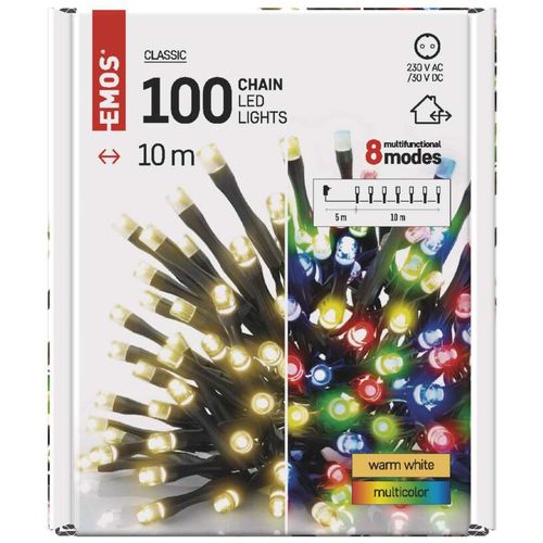 Emos LED svetlosni lanac 2 ul 100 LED 10m MTG-D4AH01 slika 5