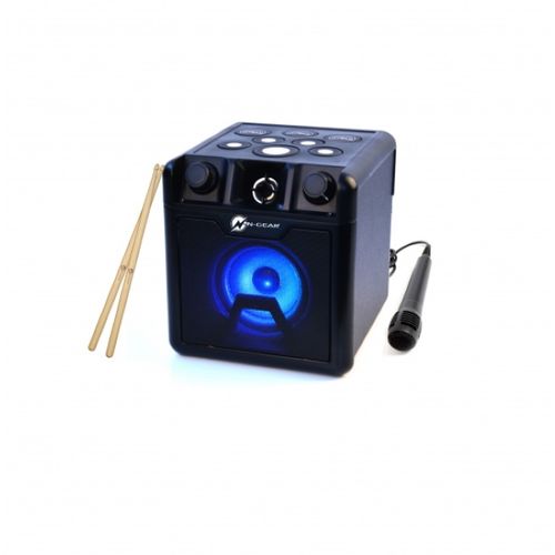 N-Gear karaoke + bubnjevi Drum Block 420, 50W, mikrofon, baterija slika 1