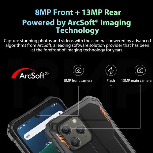 Rugged smartphone Blackview BV5300 PRO 4/64GB, crni slika 10