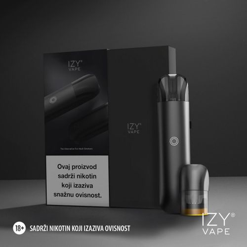 IZY VAPE Starter kit, crni slika 1