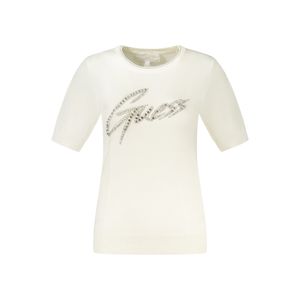 GUESS JEANS WOMEN'S WHITE SWEATER