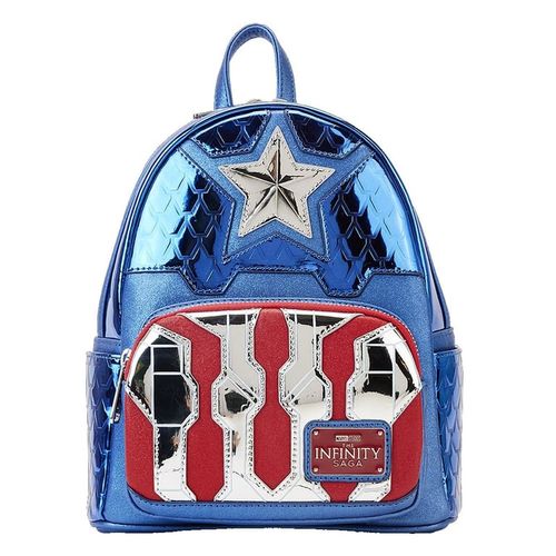 Marvel Shine Captain America Cosplay Mini Backpack slika 1