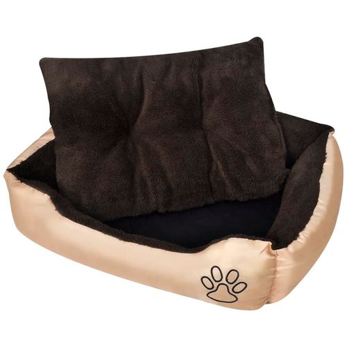 Topli krevet za pse s podstavljenim jastukom M slika 29