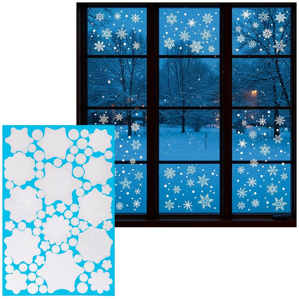 Ca1451 božićni set naljepnica 20 x 30 cm slika 6