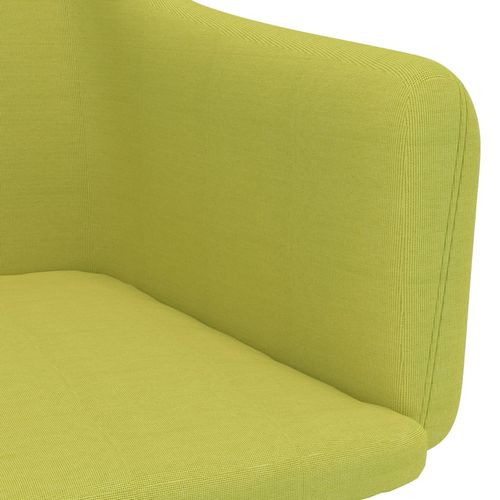 Blagovaonske stolice od tkanine 4 kom zelene slika 6