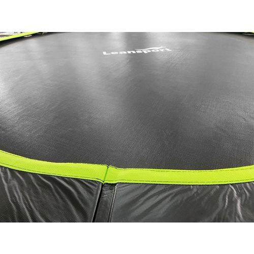 Trampolin SPORT MAX 244 cm - crni - zeleni slika 2