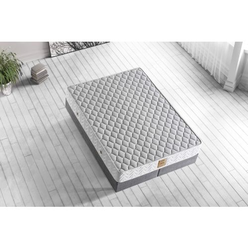 Woody Fashion Madrac, Bijela boja, Serra 140x190 cm Double Size Ultra Firm Mattress slika 2