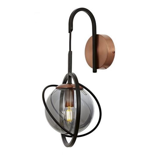 Zidna lampa AP-1850-1BSY u crnoj boji slika 1