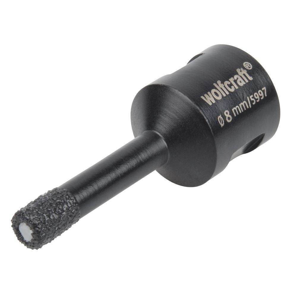 Wolfcraft Kruna Dijamantna Za Pločice "Ceramic" fi 8 / 35 mm M14 Suho Bušenje - 5997000 slika 1