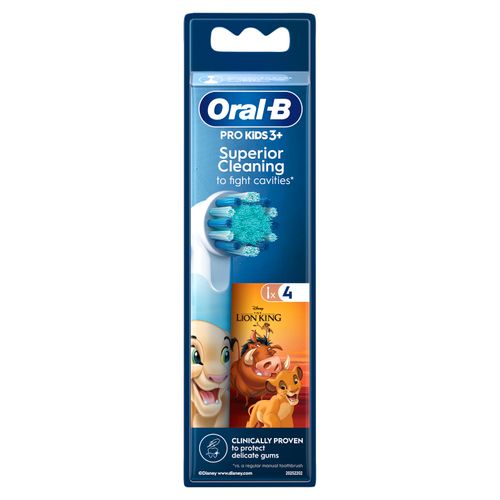 Oral-B Kids Lion King Zamenski nastavci električnu četkicu, 4 kom slika 1