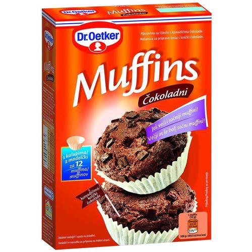  Dr. Oetker čokoladni muffins 360g slika 1