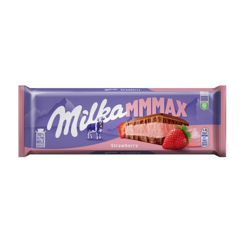 Milka čokolada jagoda 300 g slika 1