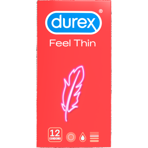 Durex feel thin 12 kom slika 1