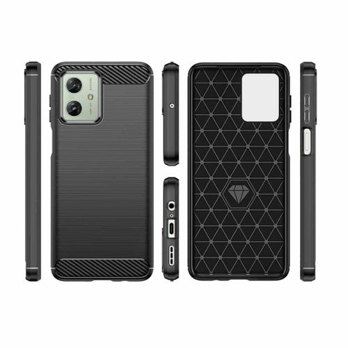 CARBON maska za MOTOROLA G54 crna slika 6